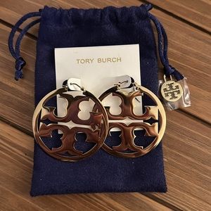 Tory Burch Miller Hoop Earrings